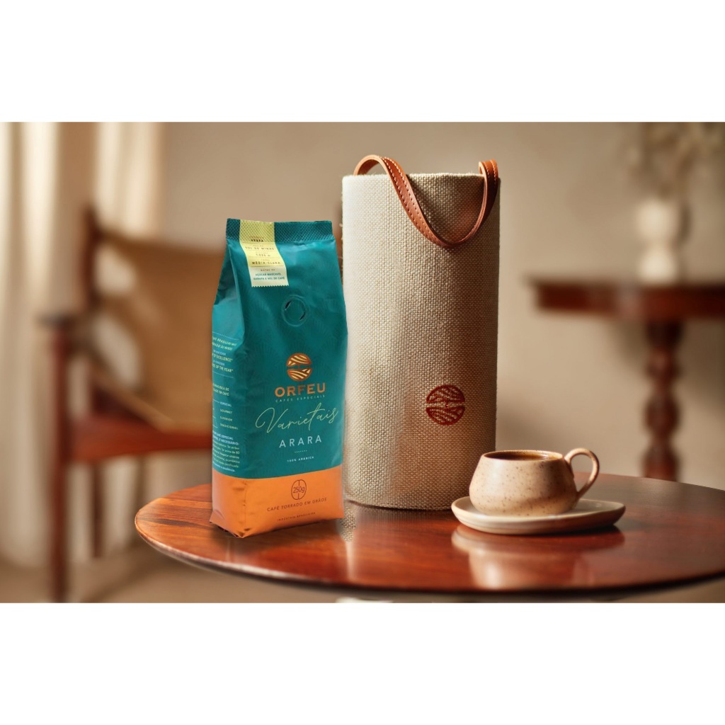 Café Especial Orfeu Torrado em grãos 250g Linha Varietais Mel de