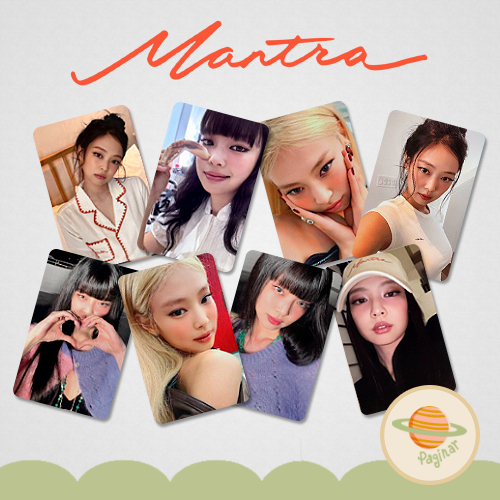 JENNIE Mantra broadcast, MD set - photocard fanmade blackpink kpop