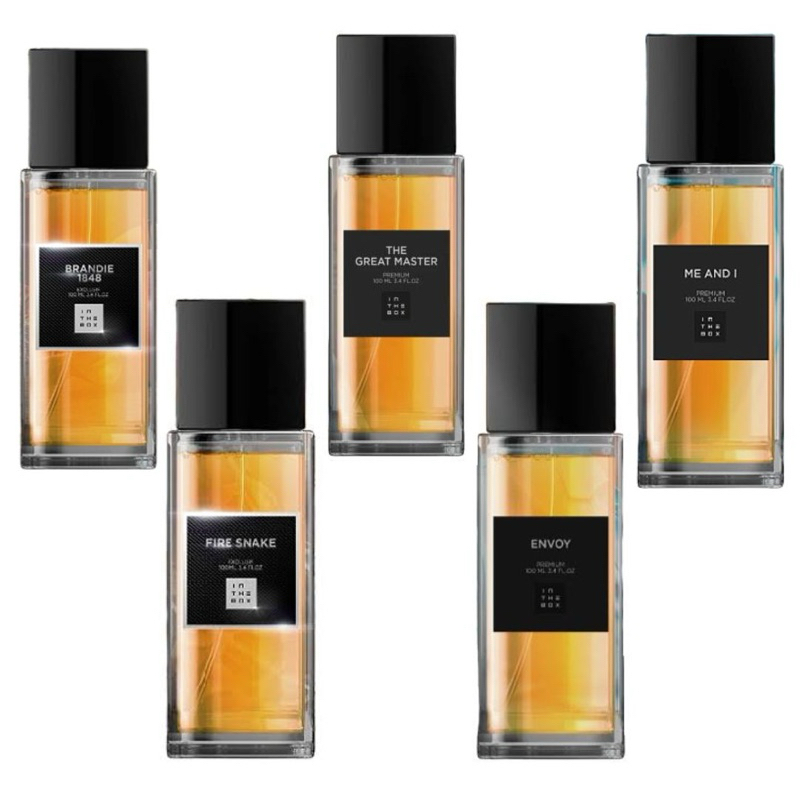 Caixinha com 5 Perfumes In The Box de 1ml