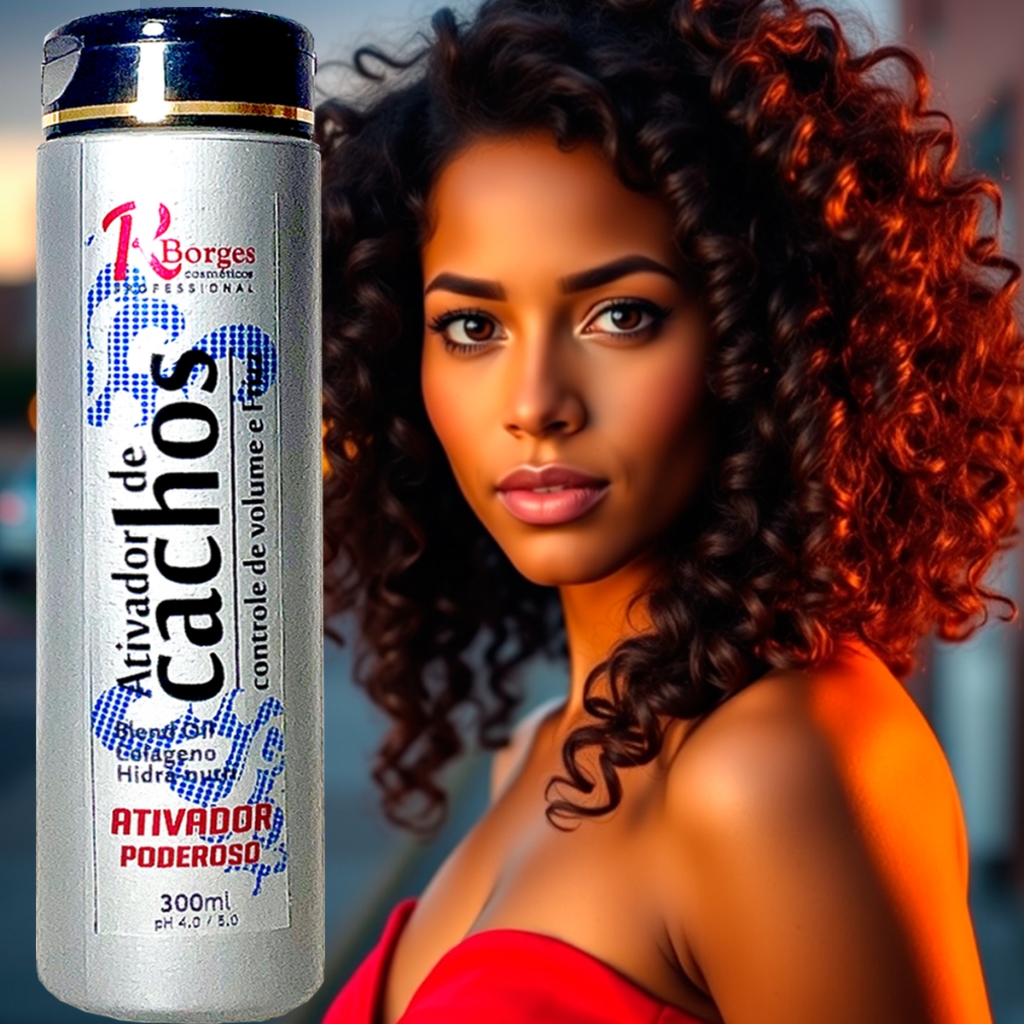 Melhor Ativador de cachos Creme Para cabelo cacheado cachos soltos e ...