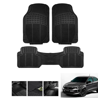 TAPETE AUTOMOTIVO DE LUXO UNIVERSAL JOGO DE TAPETE 3 PEÇAS TRASEIRO INTEIRIÇO BORRACHA GROSSA  ANTIDERRAPANTE em Oferta na Shopee