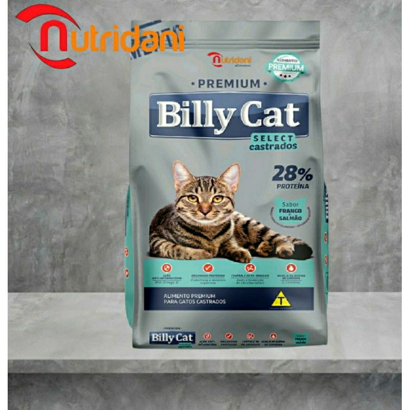 Ração Gato Billy Cat Select - 15Kg NUTRIDANI