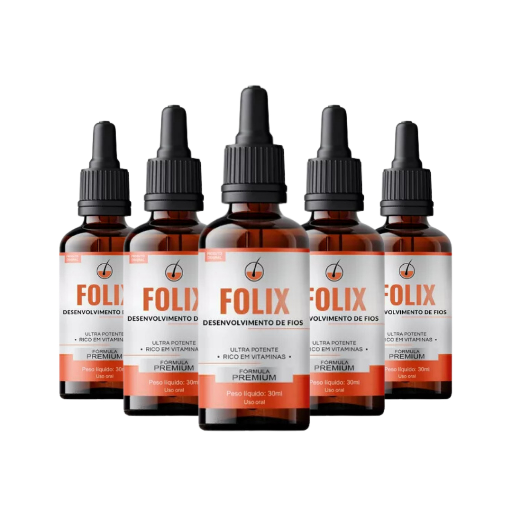 Super Oferta 5x Folix Original 30ML | Shopee Brasil