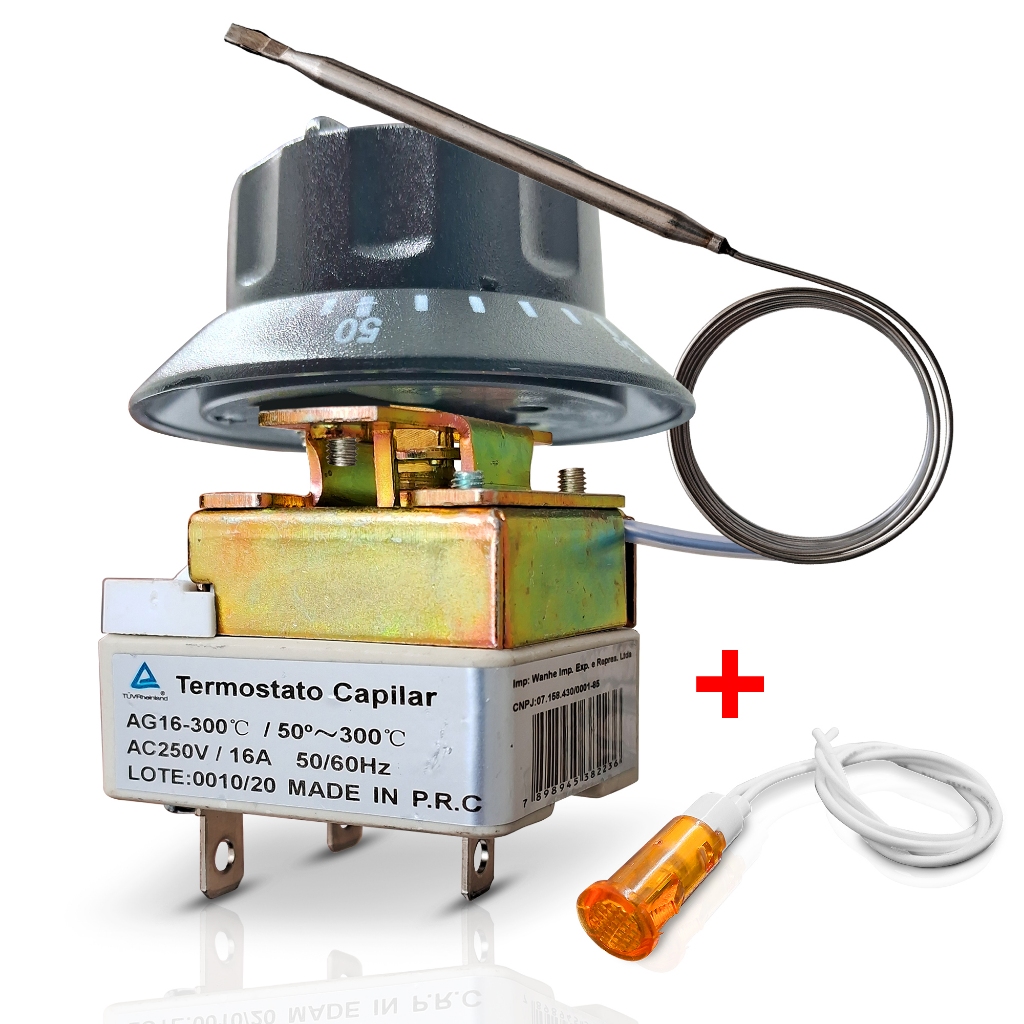 Termostato Universale Per Forno Elettrico Wessper - Compatibile Con Modello Amica 81381292 - Foto 14