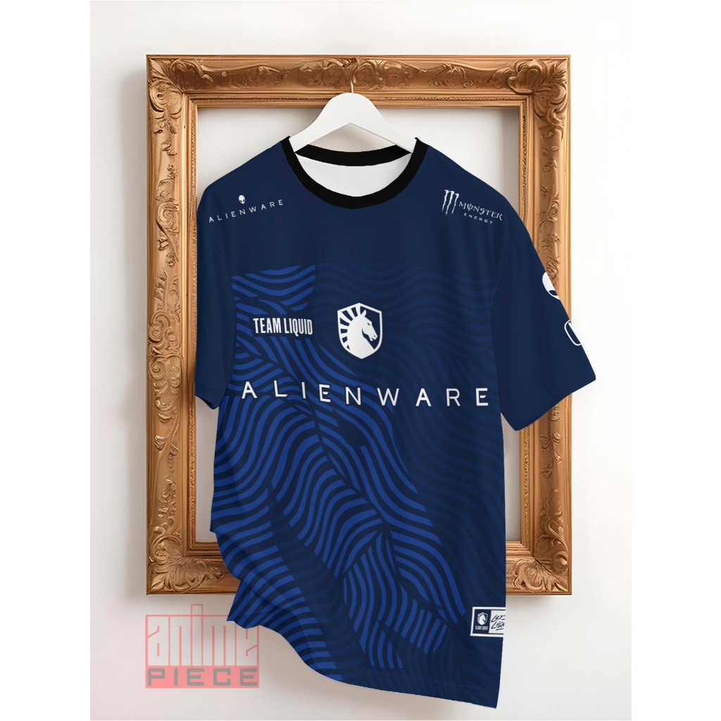 Camiseta Camisa Team Liquid CS2 Uniforme Blue Full Ref1561 | Shopee Brasil