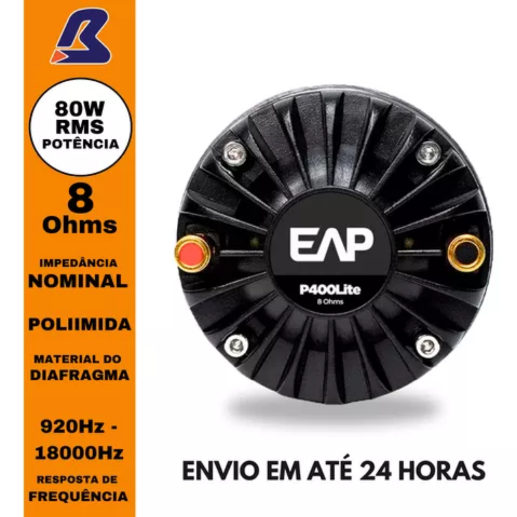 KIT Driver corneta TI Poliimida Ferrite Eap Estranho P400 LITE 8