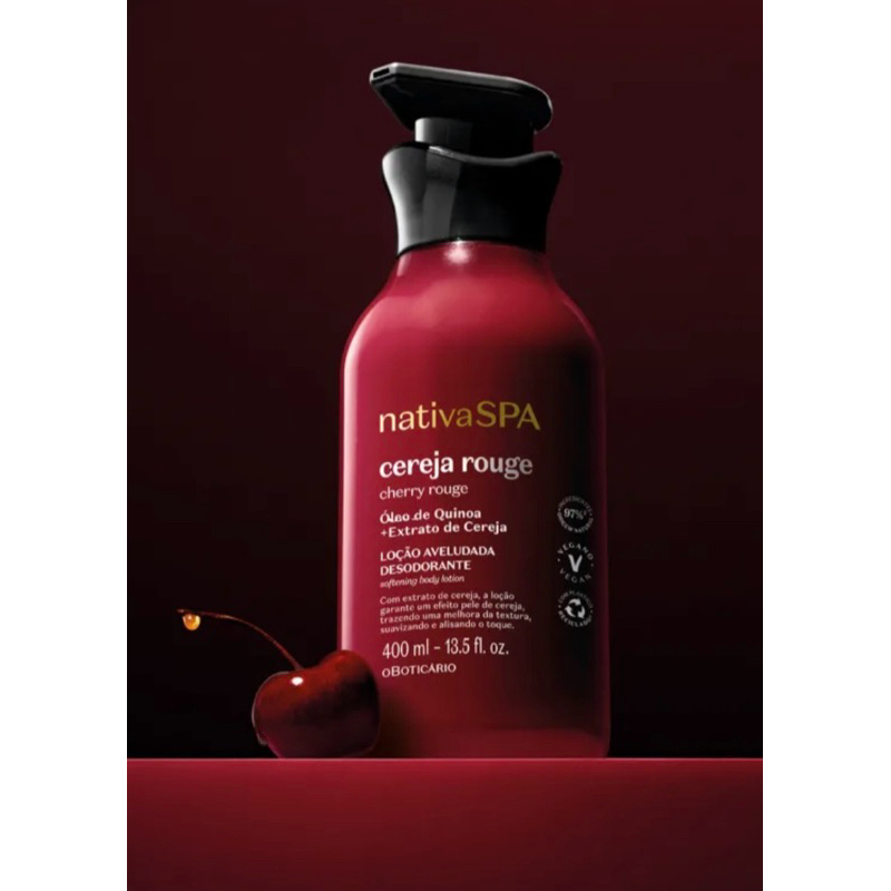 Creme Cereja Rouge 400Ml | Shopee Brasil