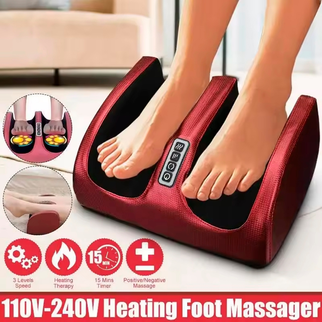 Massageador Elétrico De Pé Massagem Relaxante Terapêutica Anti Stress ...