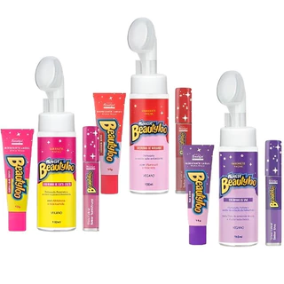 Kit Mousse Beautyloo 150ml Gloss Hidratante Carmed Cheirinho De Frutas