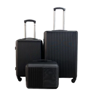 Mala de viagem 23kg com frasqueira kit 2 ou 3 com rodinha 360° mala 23kilos promoção menor preco