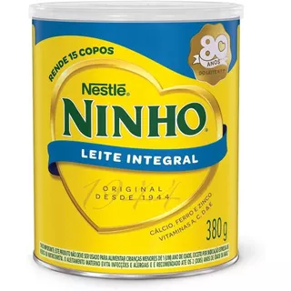 Leite em Pó Ninho Integral 380g em Oferta na Shopee