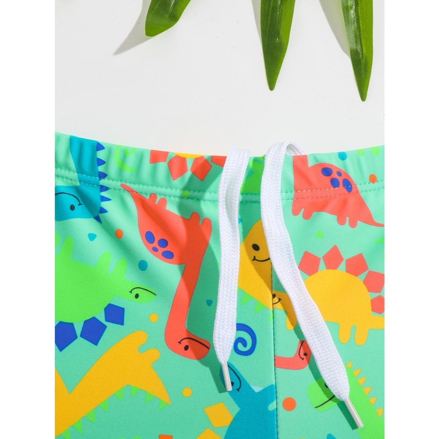 RWX VEST Sunga Divertida com Estampa de Dinossauros - Bebês 2024 B3134