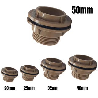 Adaptador Flange Para Caixa D’ Água ou Cisterna PVC Marrom