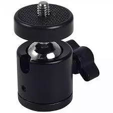 Mini Plataforma Cabeca De Bola 360 Para Camera Tripe 1/4