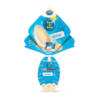 Ovo De Pascoa Chocolate Bon o Bon Beijinho 150g Arcor