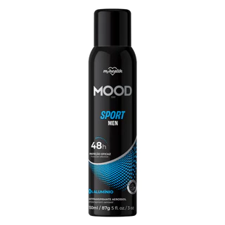 Desodorante Antitranspirante Aerossol Mood 150ml - My Health