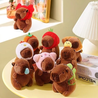Chaveiro Capivara de Pelúcia Tartaruga Mochilla Chave Fofinho Bolsa Presente Brinquedo Capybara Criança Tumblr Capivara em Oferta na Shopee