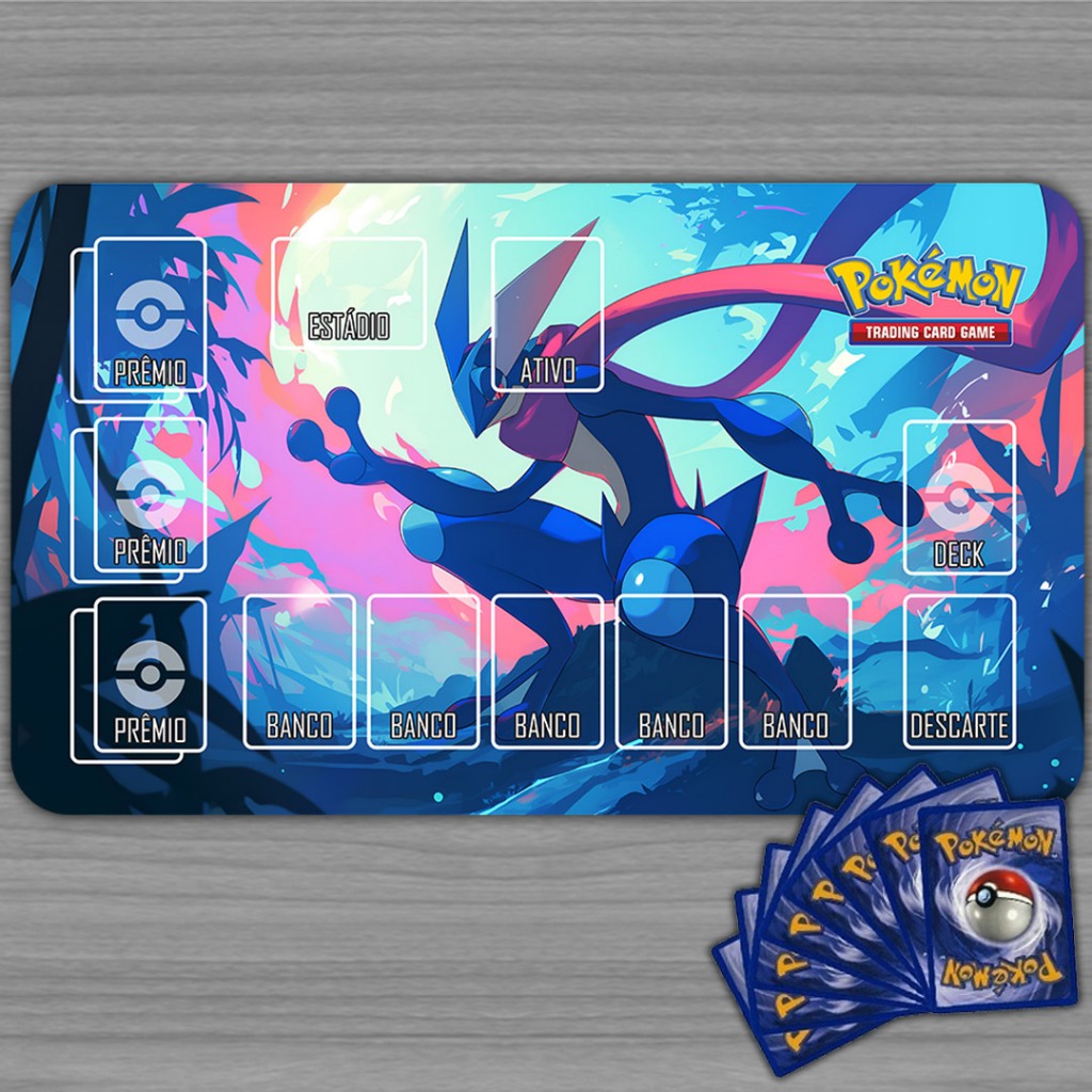PLAYMAT POKÉMON TCG - GRENINJA LEFT | Shopee Brasil
