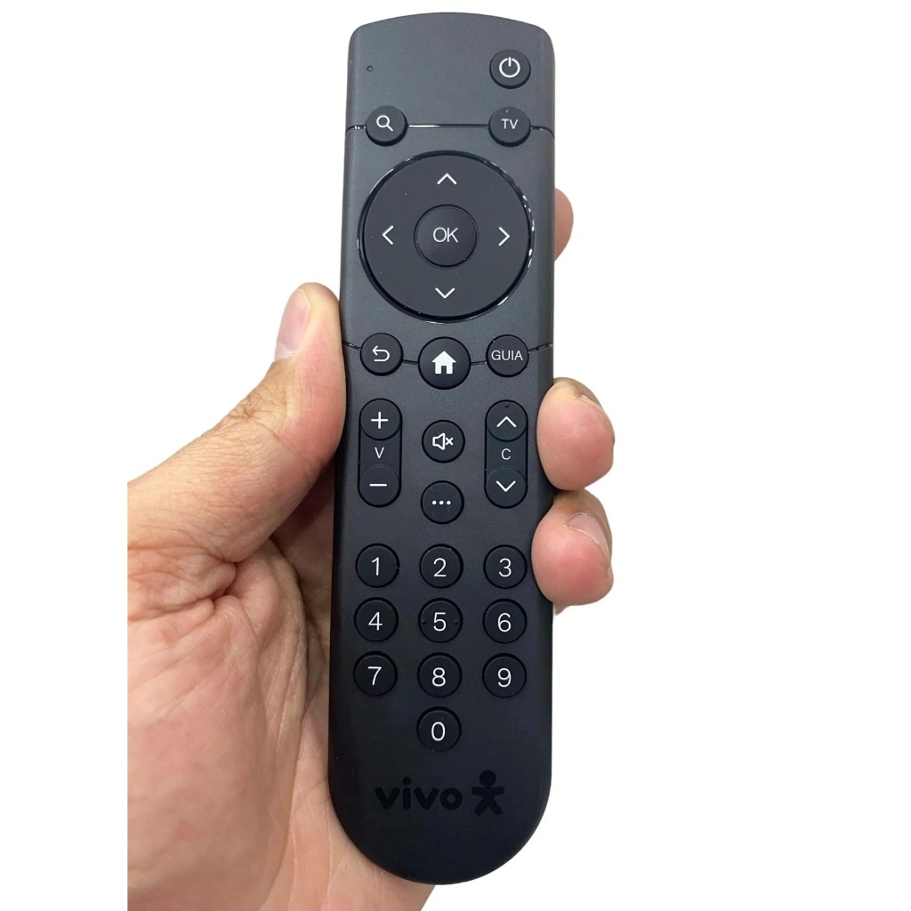 Controle Remoto Compatível com TV Vivo 4K VIP4242H / HP4500