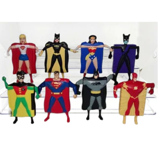 Bonecos DC Liga da Justiça Cards McDonald's 2007