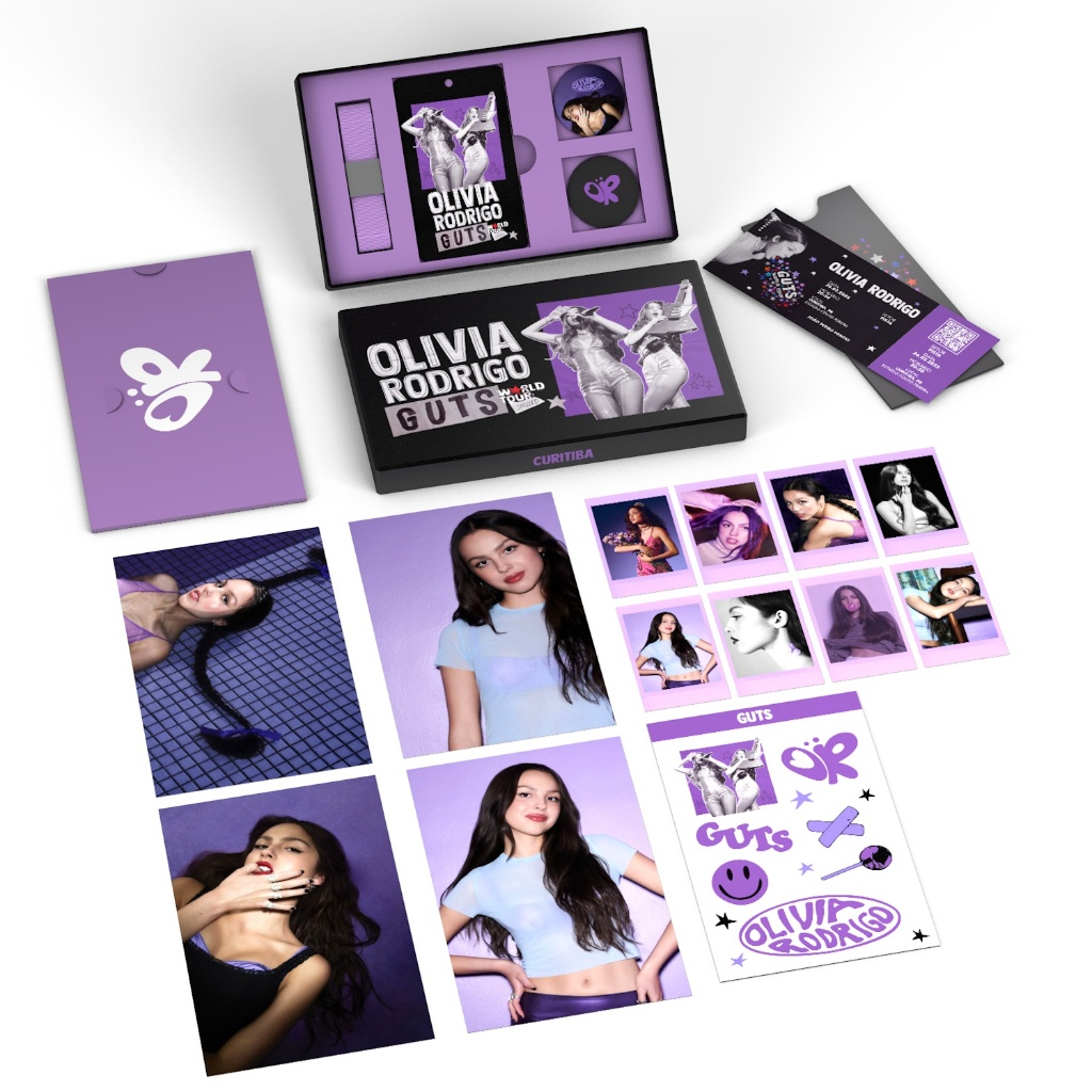 Box Olivia Rodrigo - Guts World Tour | Shopee Brasil