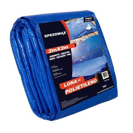Lona 2x2 100 Micras Mt Azul Plastica Impermeavel F ...
