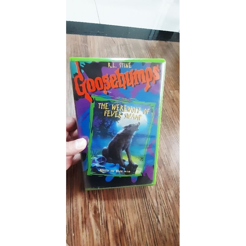 Goosebumps VHS - The Werewolf of Fever Swamp 1997 | Shopee Brasil
