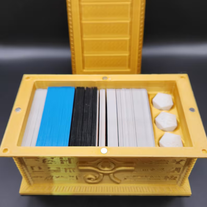premium yugioh deck box Yu-Gi-Oh Tearlaments PU Leather Deck Box main image 1