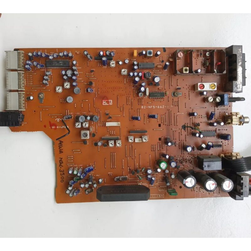 Placa saida de som/RF/Aux som Aiwa NSX-3500 | Shopee Brasil