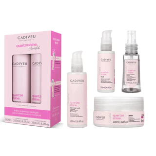 Cadiveu Kit Completo da Quartzo Shine com 6 Produtos