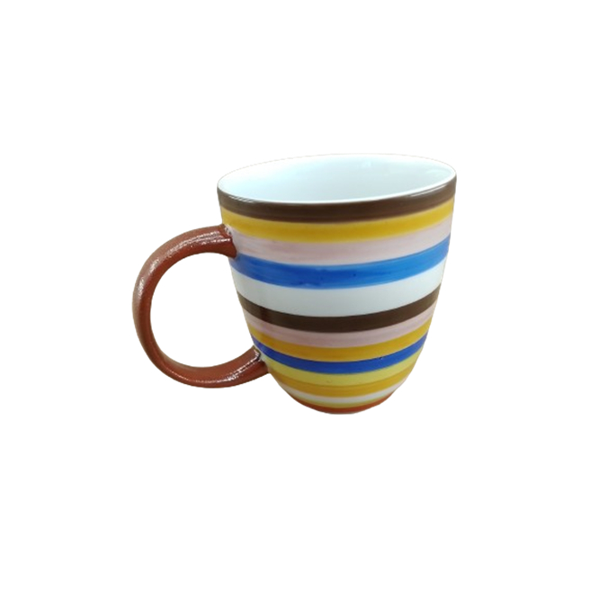 ameriware coffee mugs Snowflakes 14oz. Blue Stoneware Coffee Mug