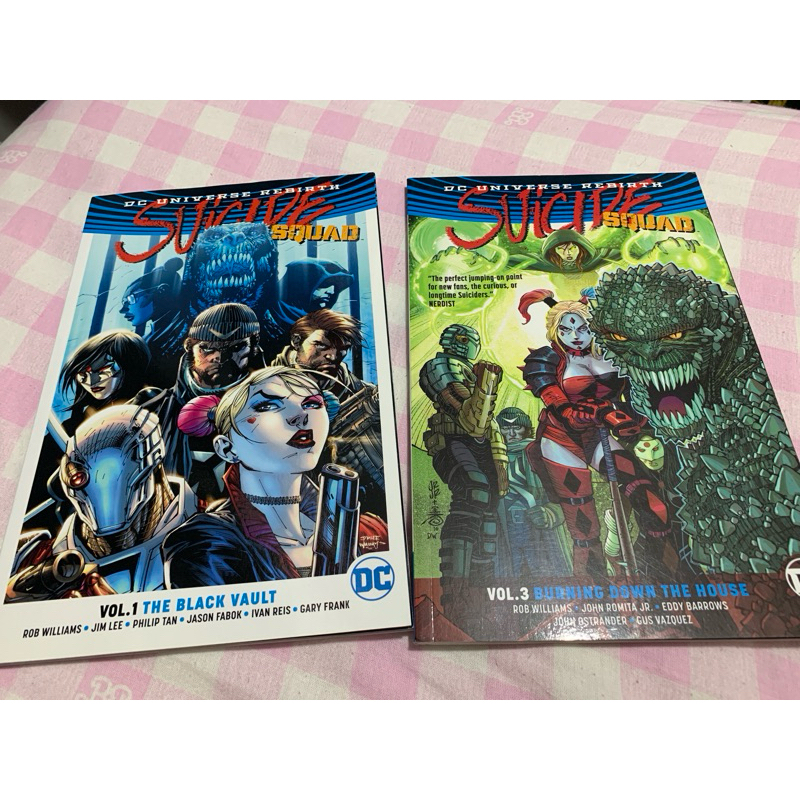 hqs lote suicide squad renascimento rebirth esquadrão suicida vols 1 e ...