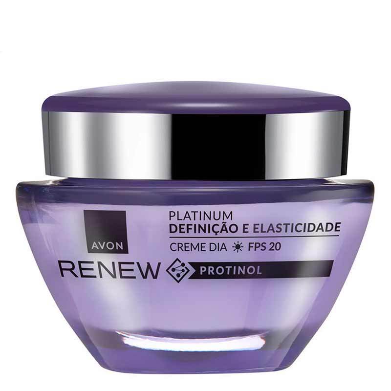 Creme Facial Renew Platinum Dia – Proteção e Rejuvenescimento Diário ...