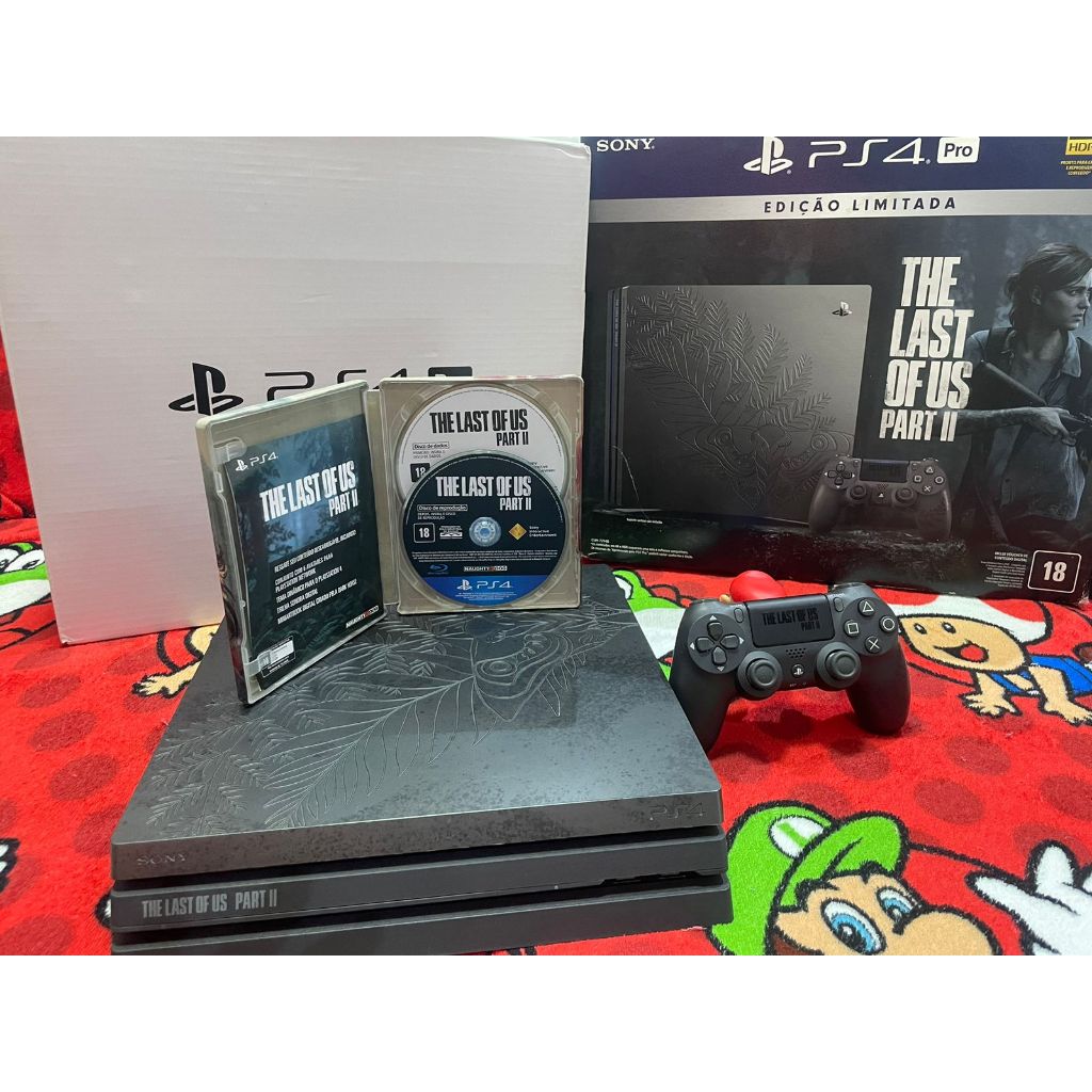 Console Ps4 Pro 1tb Edição the l ast of us (Pode ser desbloqueado ...