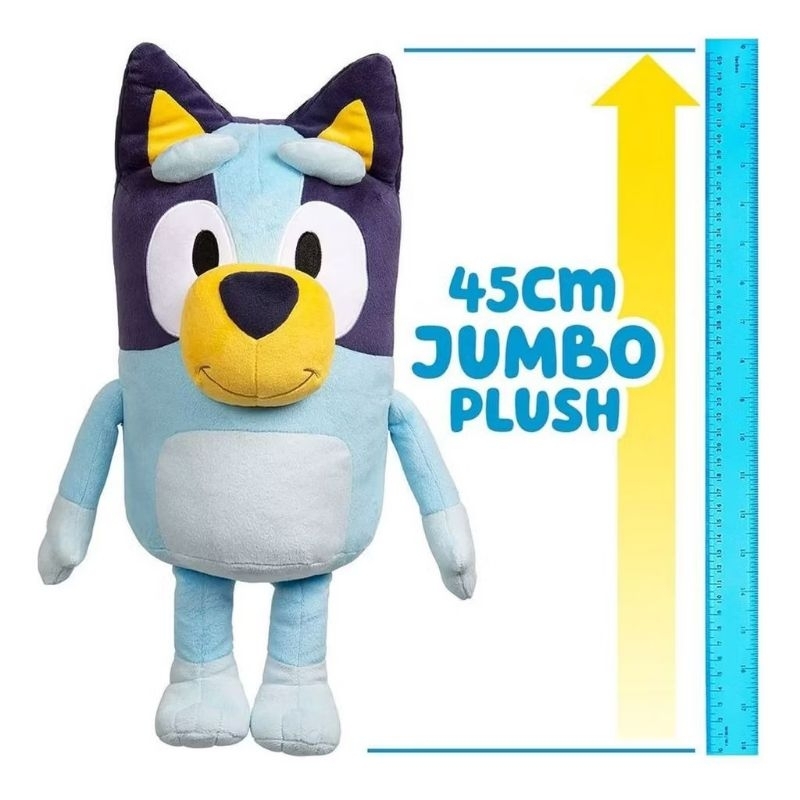 Pelúcia Desenho Bluey & Bingo Cachorro 45 Cm Original Grande | Shopee ...