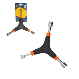 Mini Chave Ninja Y 3 Pontas Emborrachado