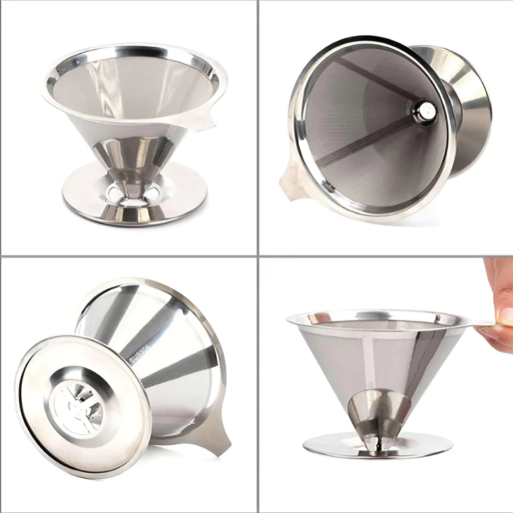 Coador Filtro De Café Aço Inox