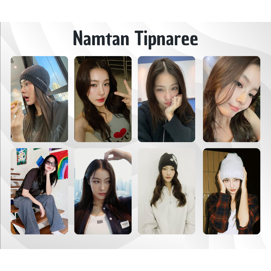 NAMTANFILM - Photocards com verso personalizado - Namtan Tipnaree