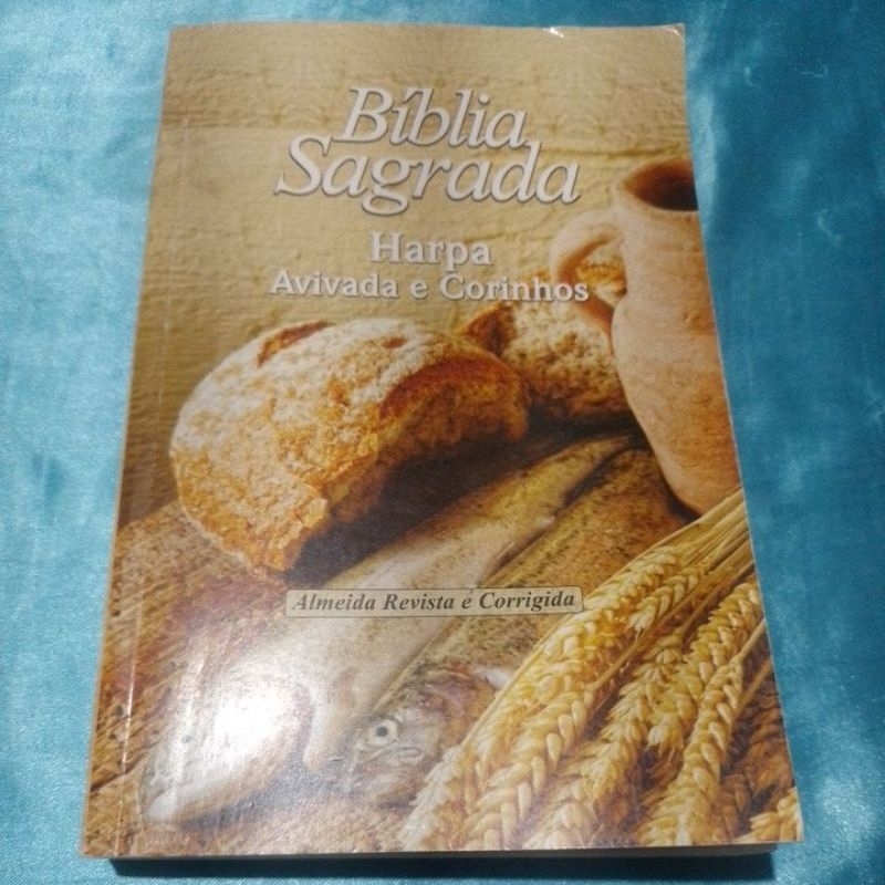 Bíblia sagrada harpa avivada e corinhos | Shopee Brasil