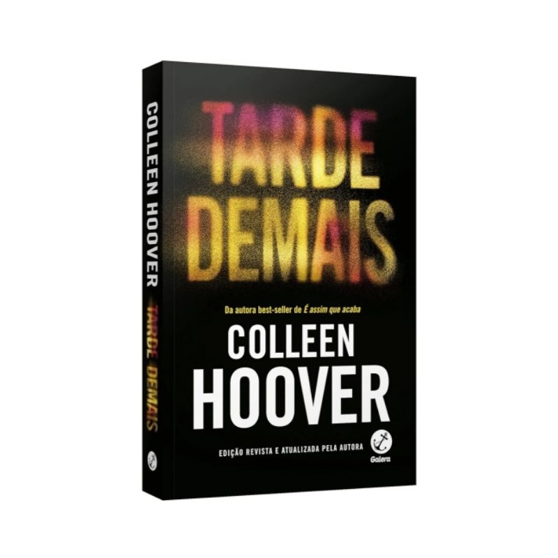 Livro Tarde Demais Colleen Hoover Novo | Shopee Brasil