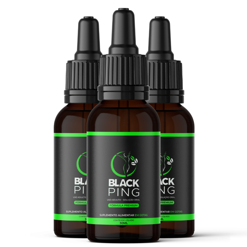 1x Black Ping Original 30ml - Formula Premium - Promoção | Shopee Brasil