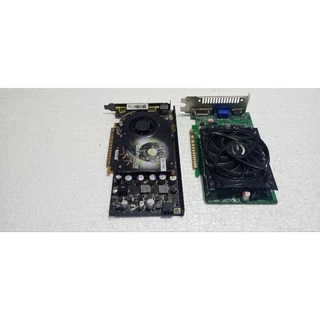 kit com 2 placa de vídeo pci express com defeito.