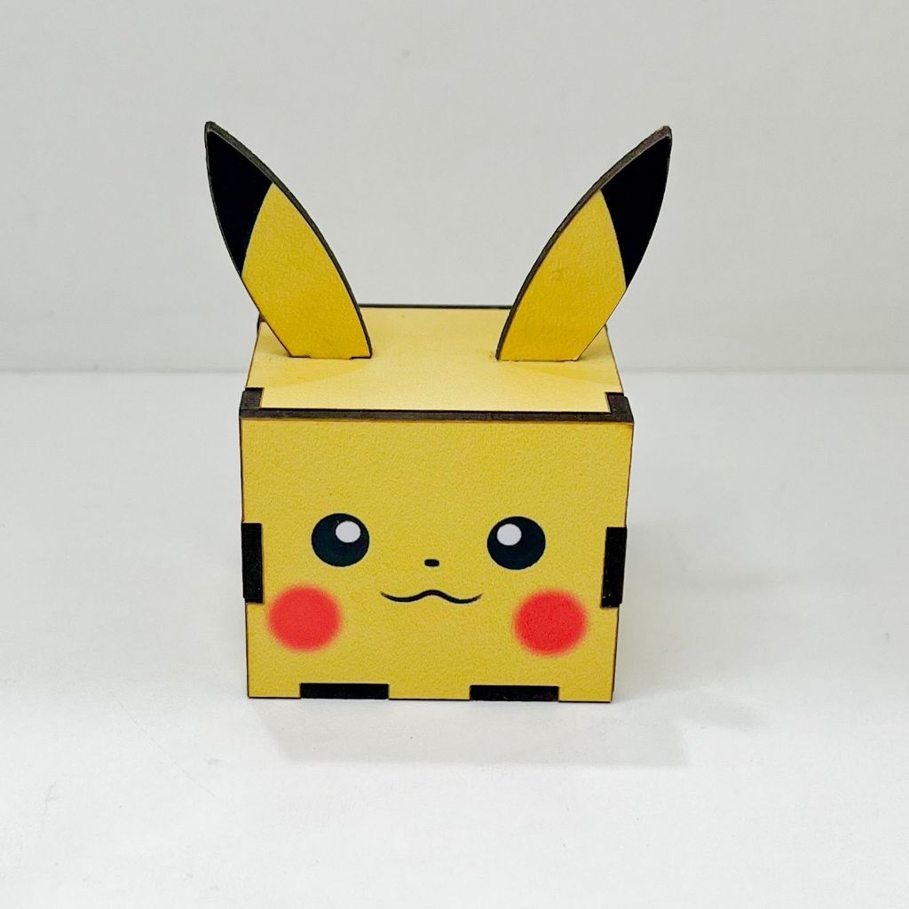 5/10/15/20PCS Mini Cubos Pokémon em MDF - Lembrancinha Porta Bombom ...
