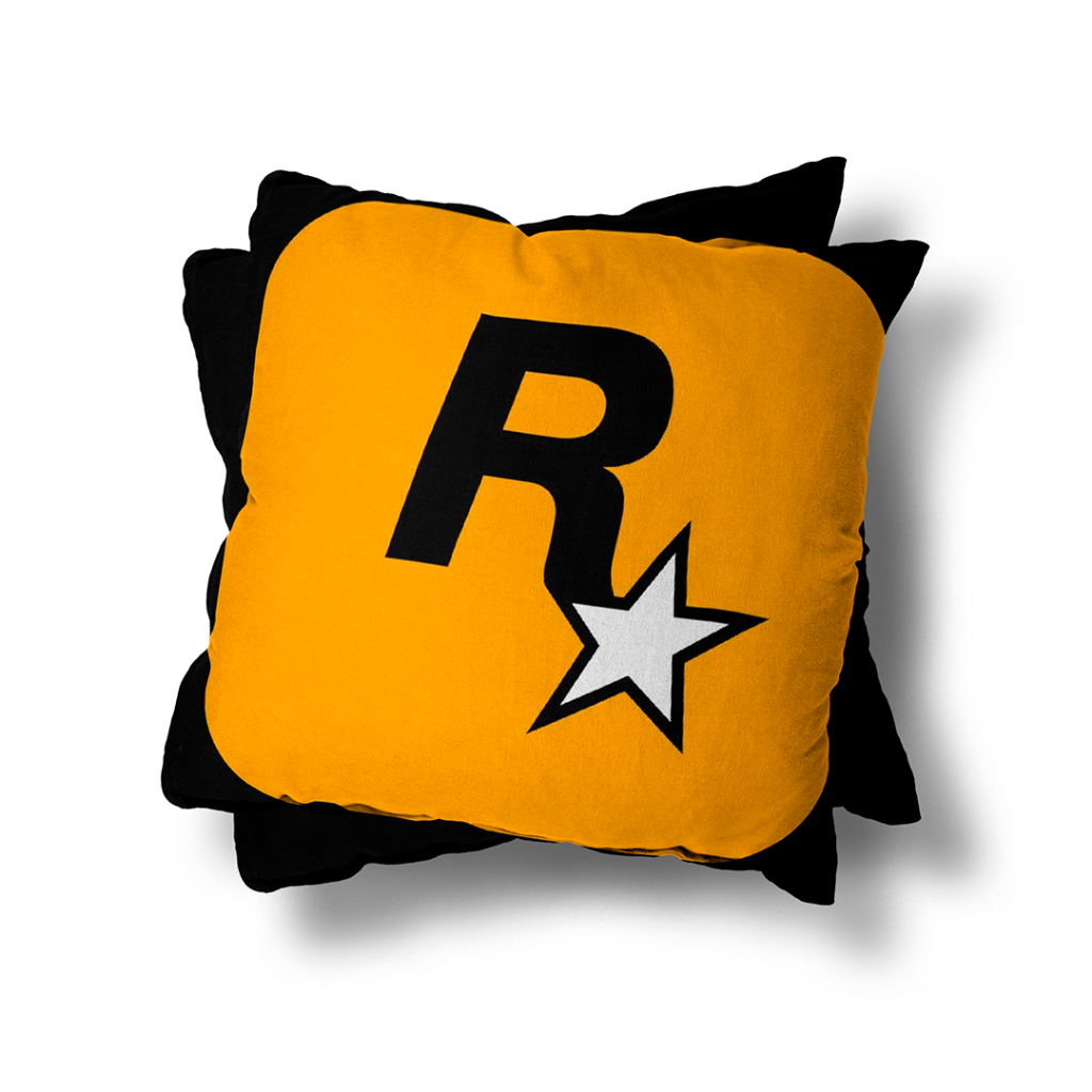Almofada Rock Star Games Home Decoration Super Macia 45x45 cm