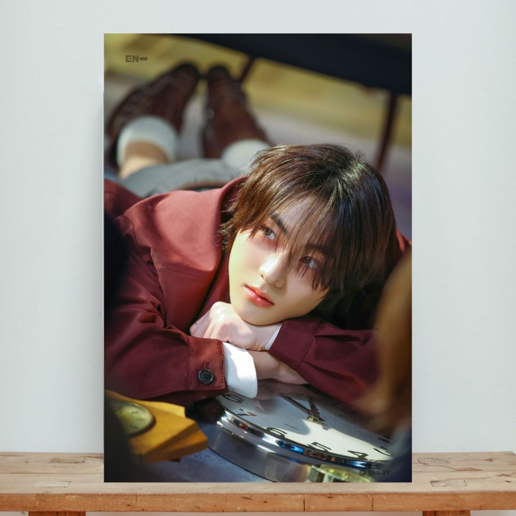 Quadro em Metal Print Personalizada ENHYPEN - KPOP ( Tamanho