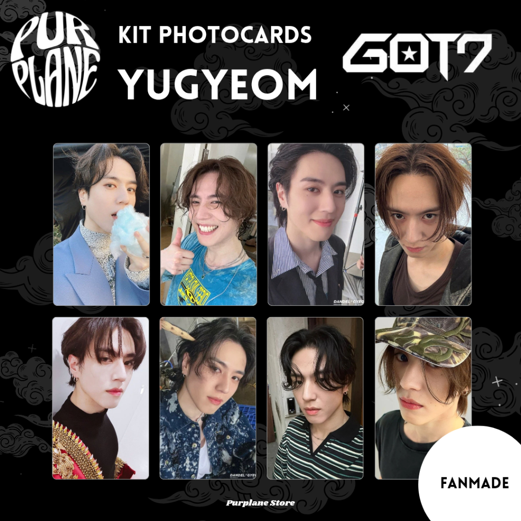 Photocards Got7 Selca Jay B Mark Tuan BamBam Jackson Wang Yugyeom