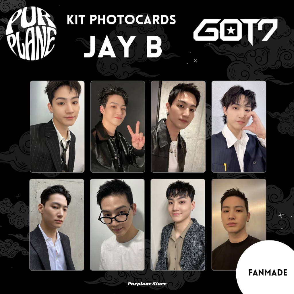 Photocards Got7 Selca Jay B Mark Tuan BamBam Jackson Wang Yugyeom