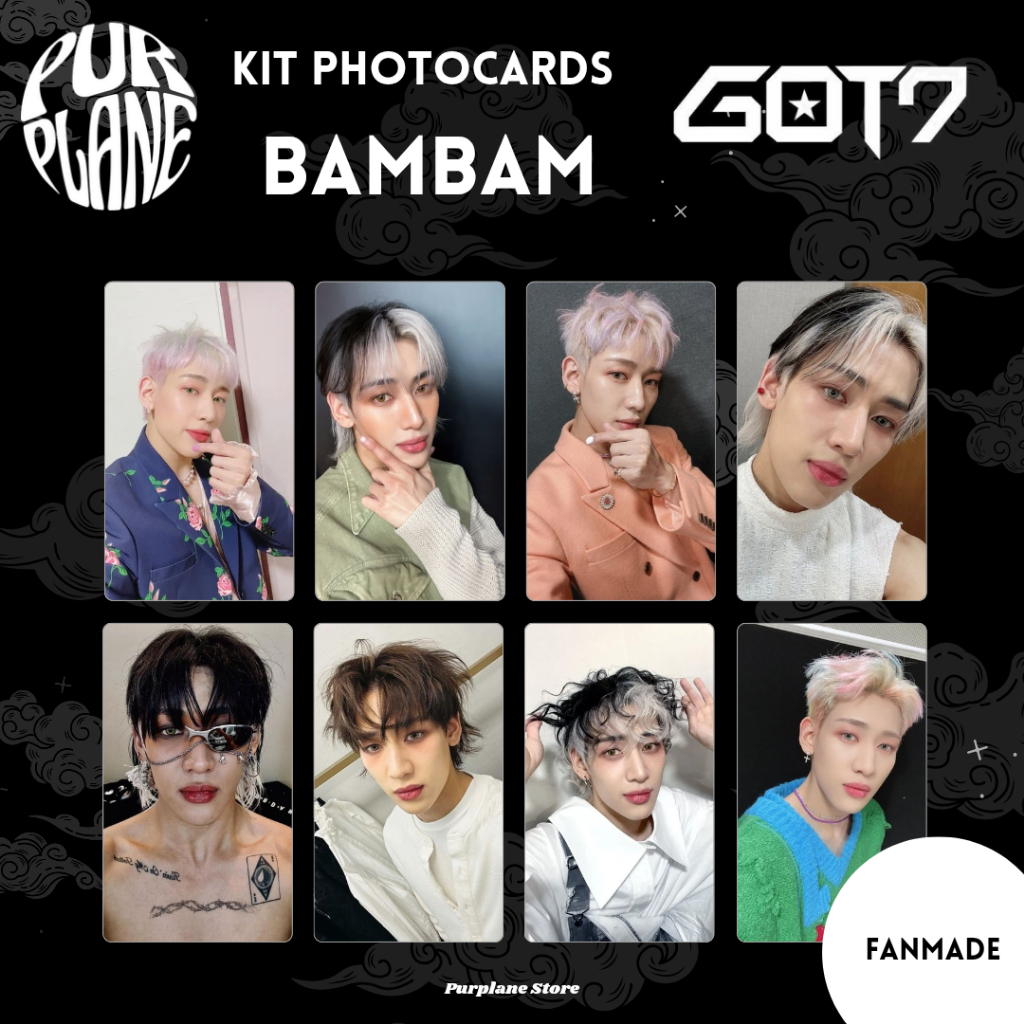 Photocards Got7 Selca Jay B Mark Tuan BamBam Jackson Wang Yugyeom