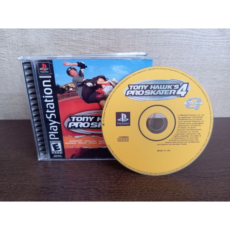 Jeu Tony Hawk's Pro Skater 4 - PlayStation 1 (PS1) Version Française, En Très Bon état