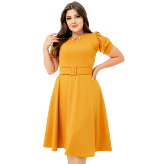 Vestido Alice Com Perola Acompanha Cinto